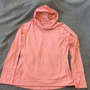 Gap Fit Breathe Pullover Hoodie in Pink L NWOT